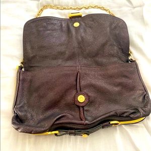 Womans shimmery Jimmy Choo shoulder bag